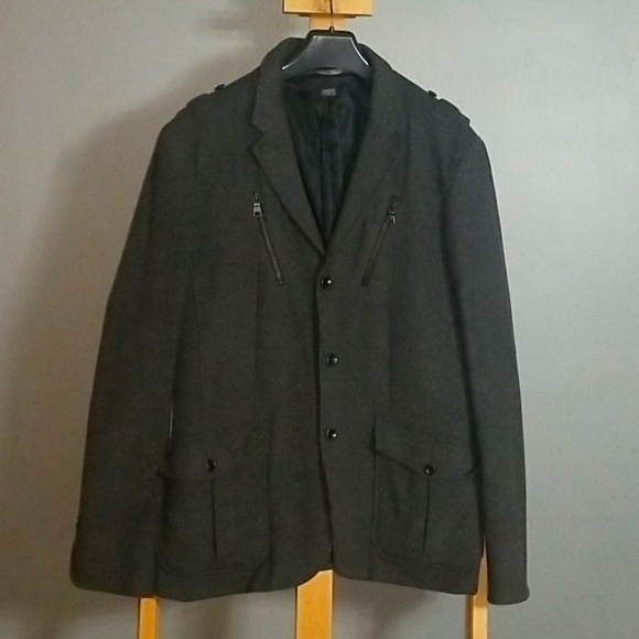 Armani Exchange pea coat - Picture 2 of 7